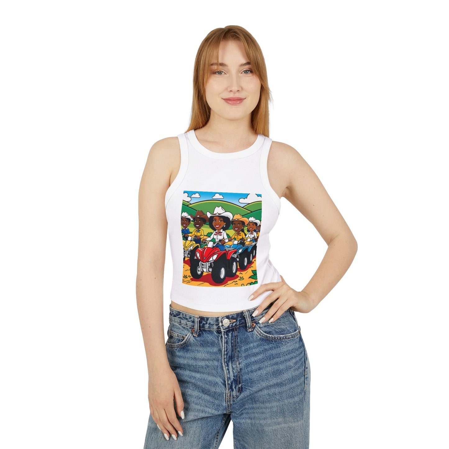 Adventure Crew Racer Tank Top
