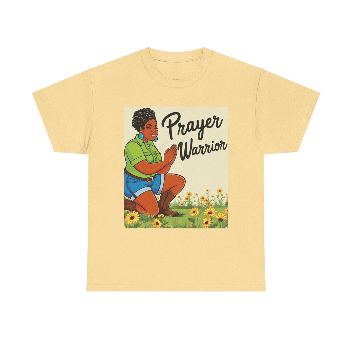 Prayer Warrior Unisex Cotton Tee