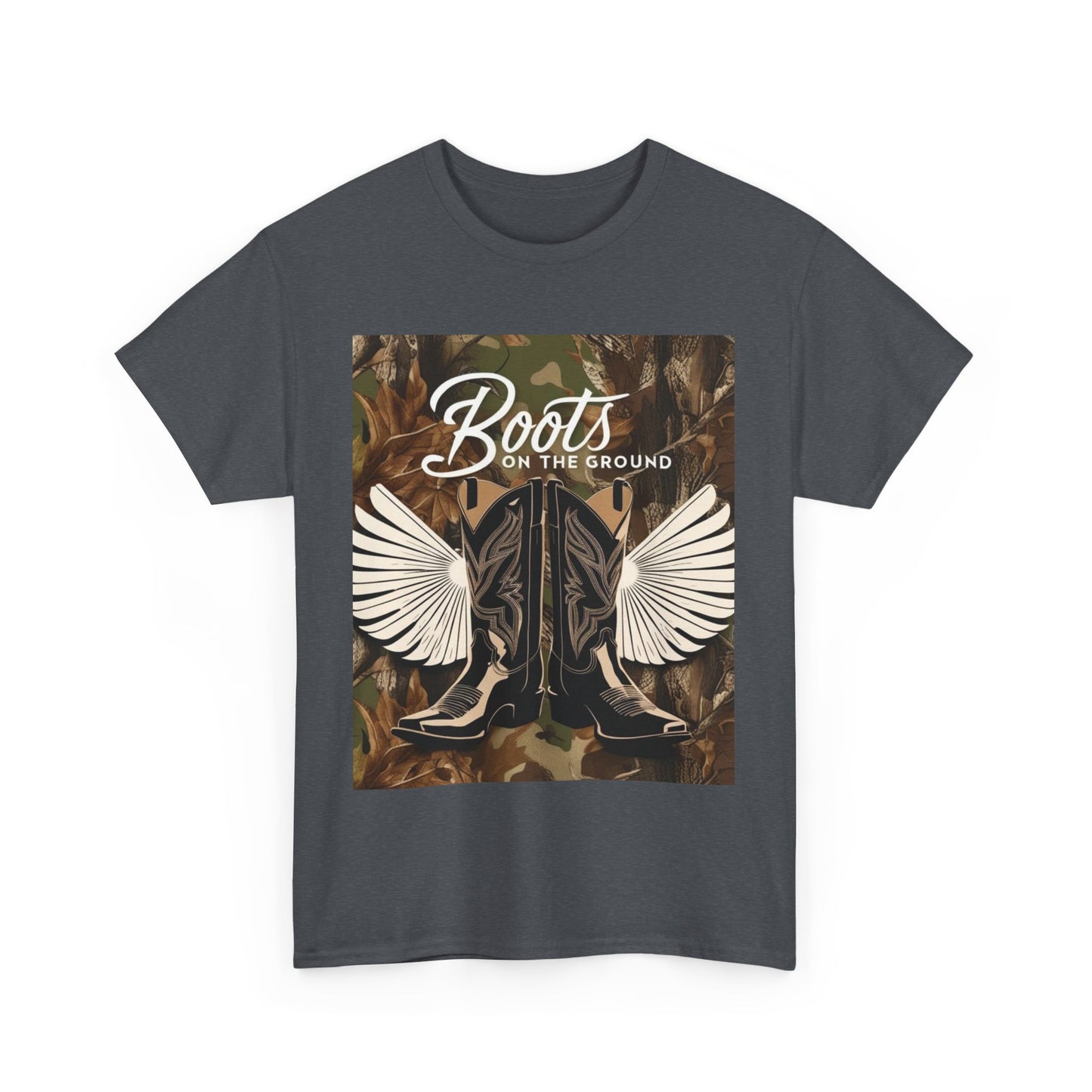 Boots On The Ground Unisex Cotton Tee 2-More Colors