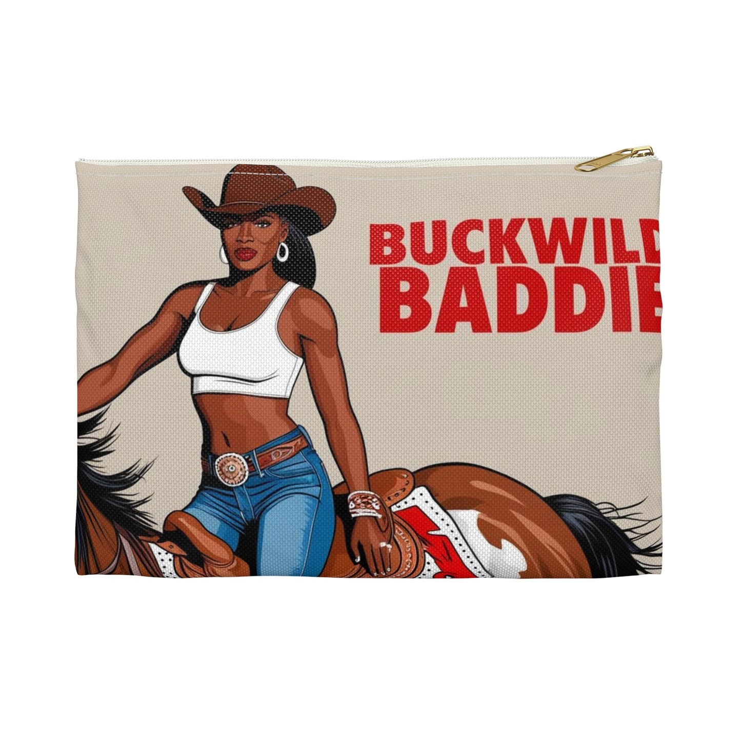 Buckwild Baddie Accessory Pouch