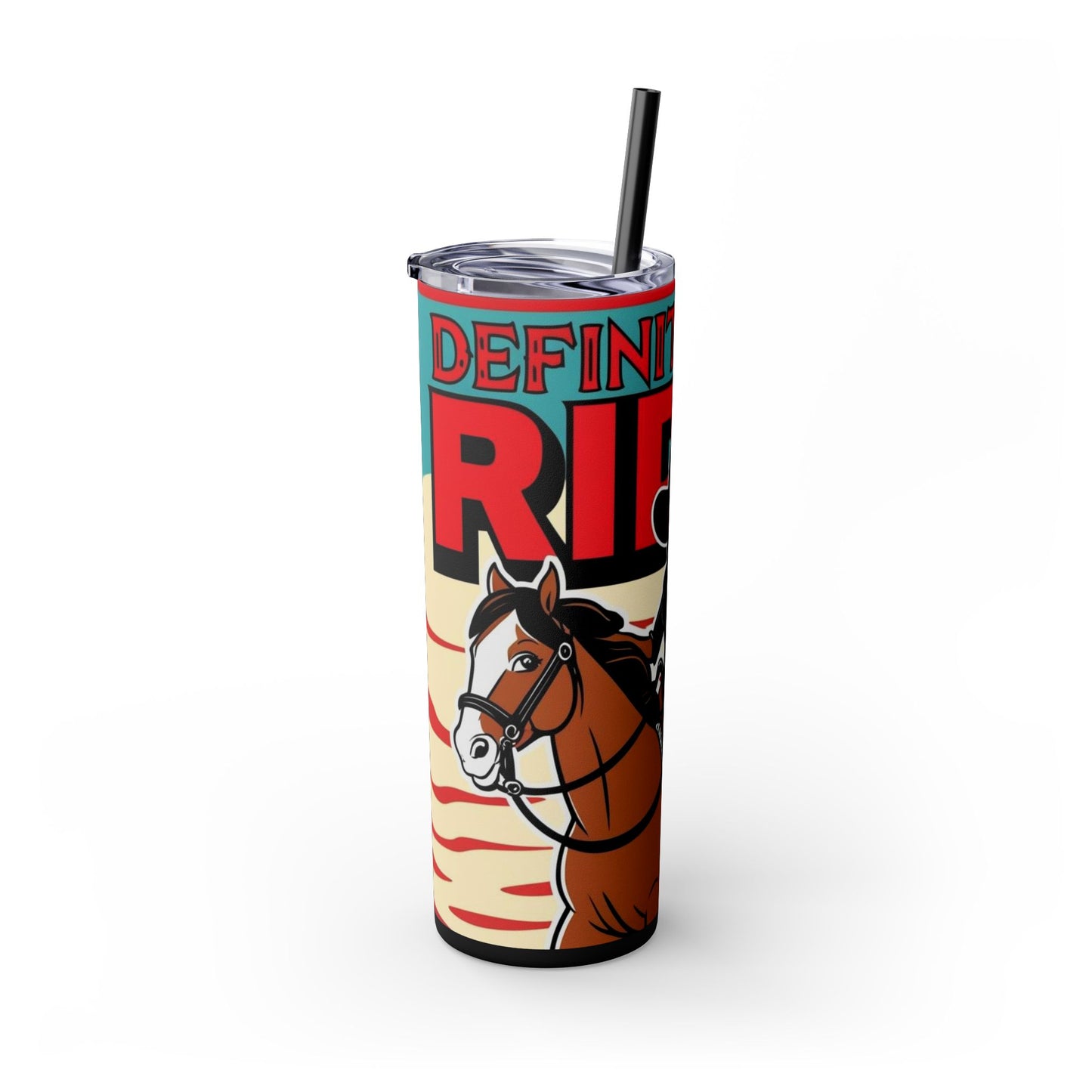 Definition of a Rider Skinny Tumbler with Straw - 20oz