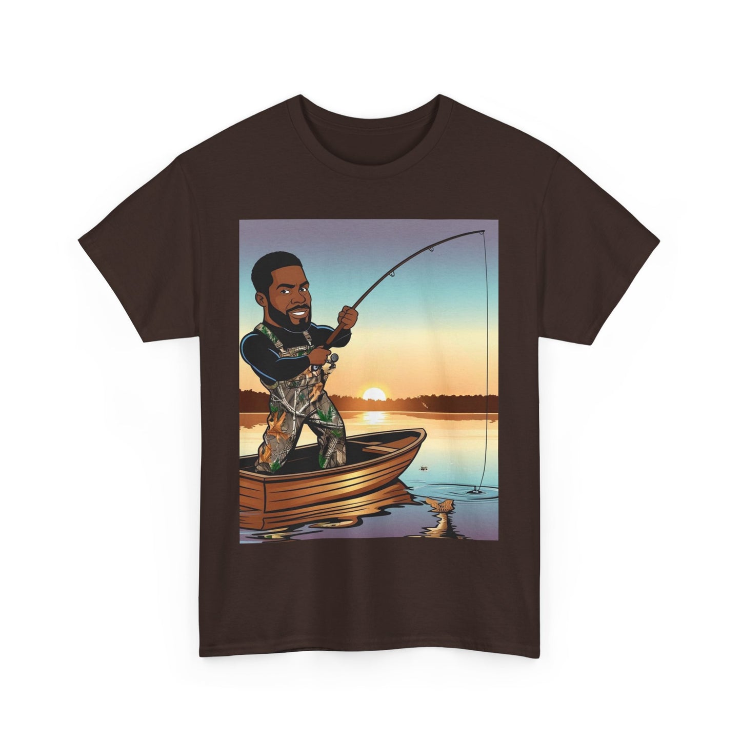 Handsome Fisherman Unisex  Cotton Tee