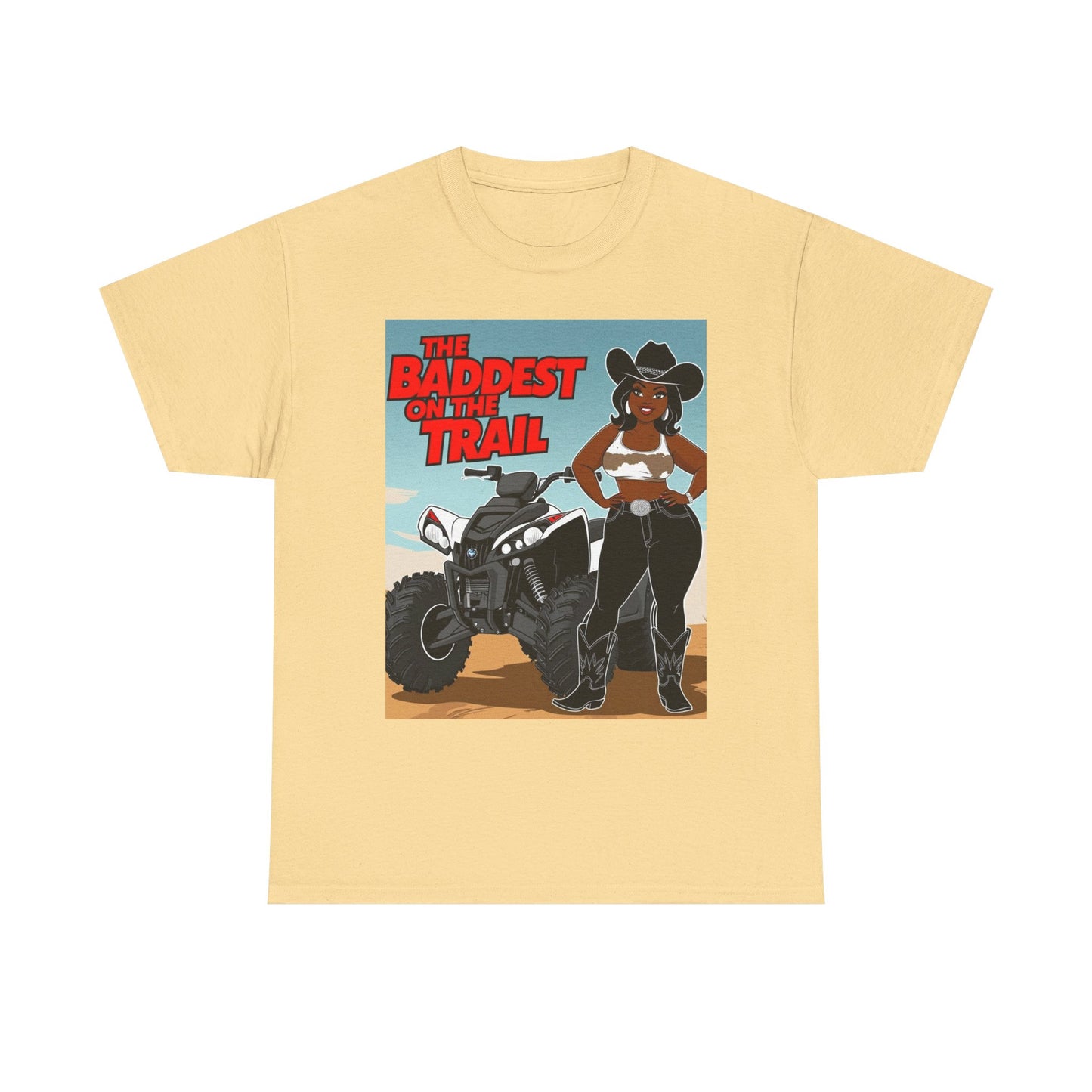 Baddest on the Trail Unisex Cotton Tee