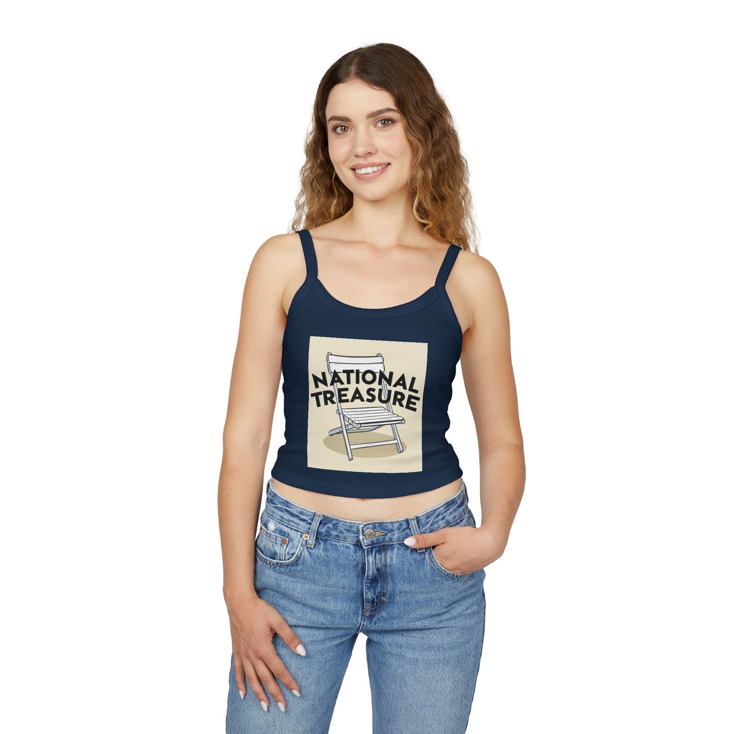 National Treasure Women's Spaghetti Strap Tank Top