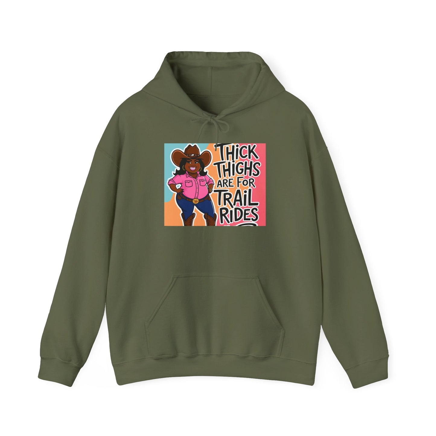 Thick Thighs 2 Unisex Hoodie