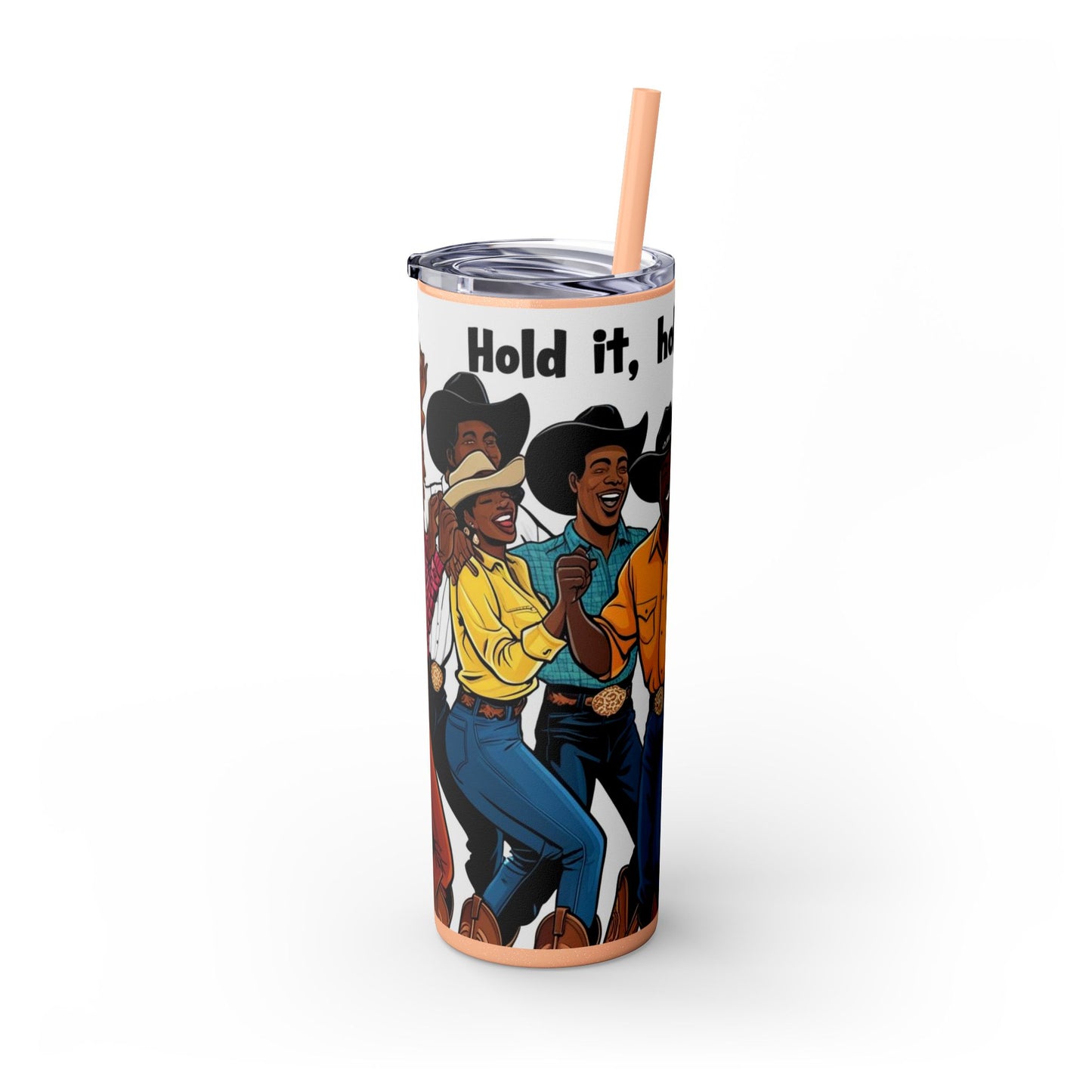 Hold It X4 Skinny Tumbler with Straw - 20oz