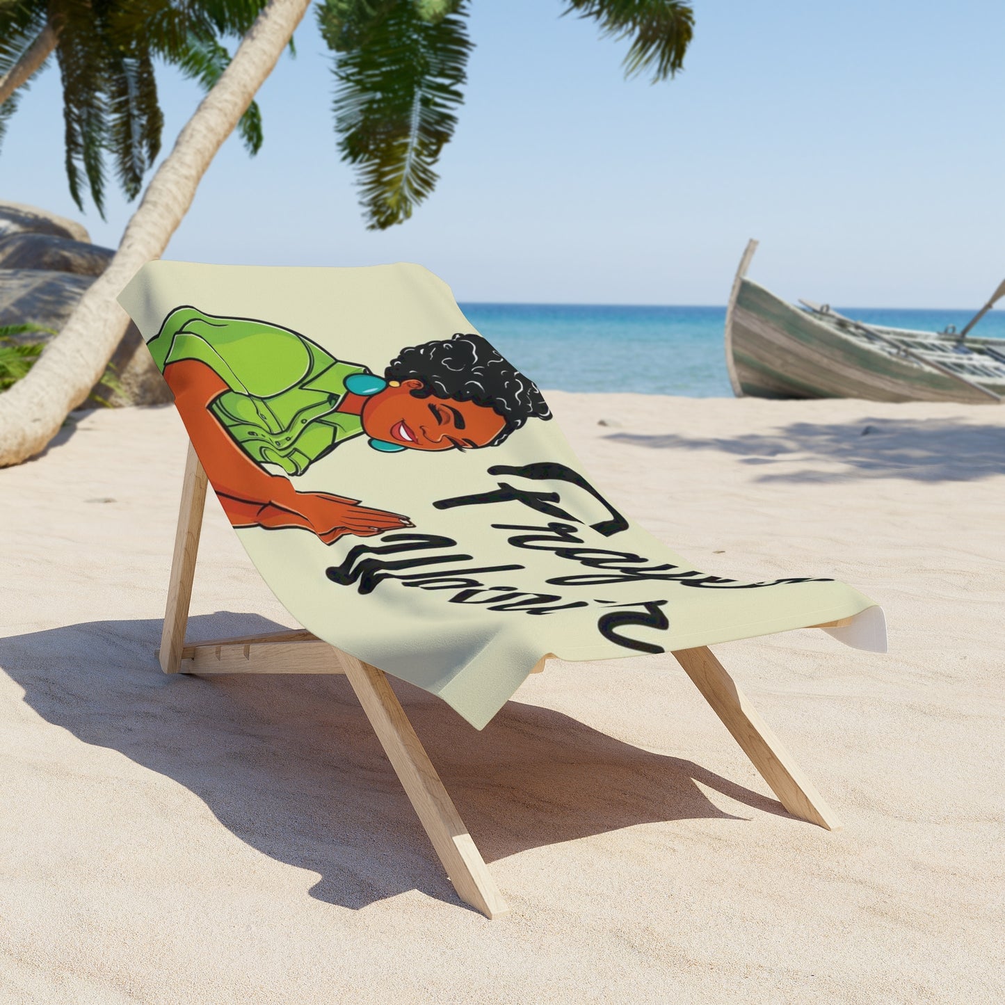 Prayer Warrior Beach Towel