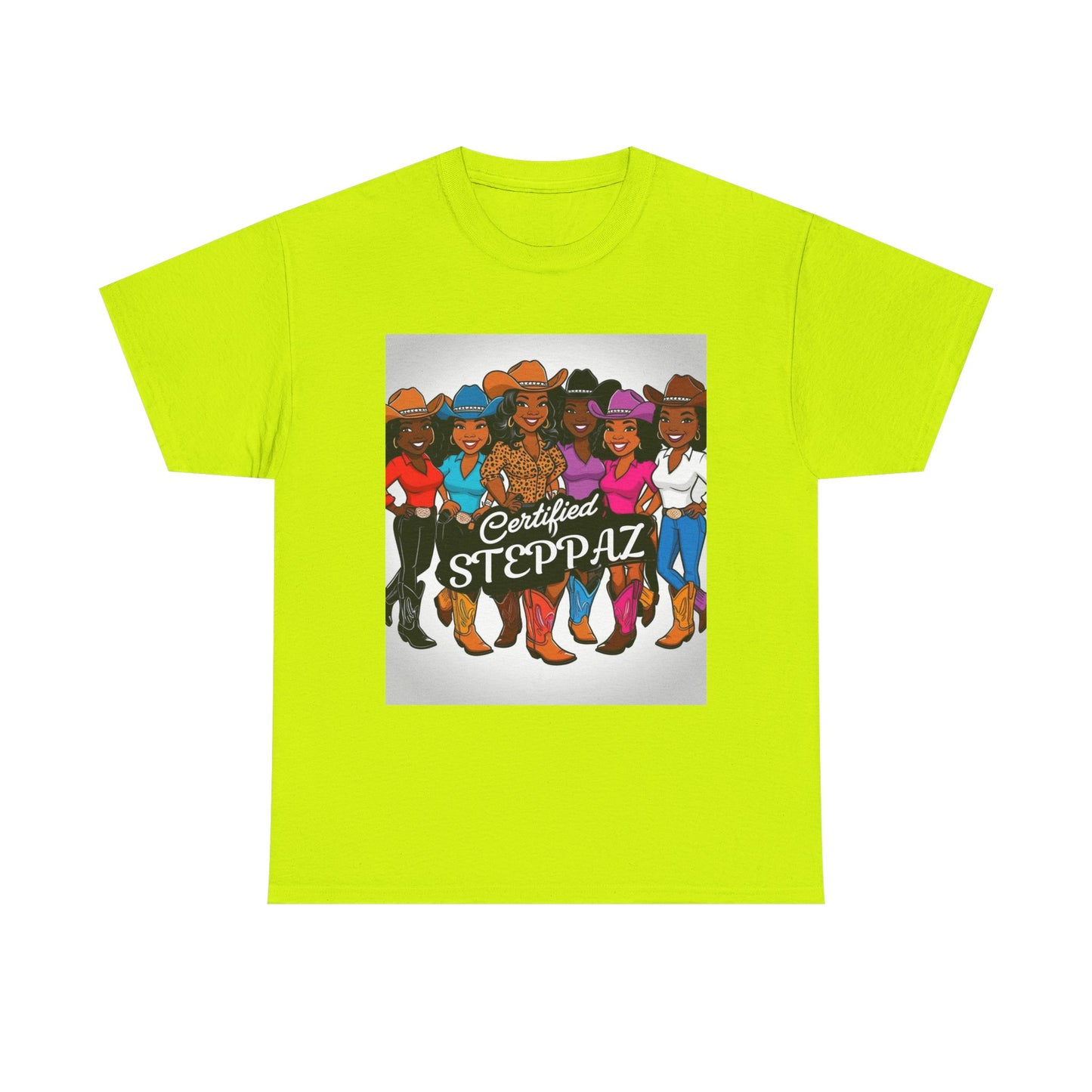 Certified Steppaz Unisex Cotton Tee 2-More Colors