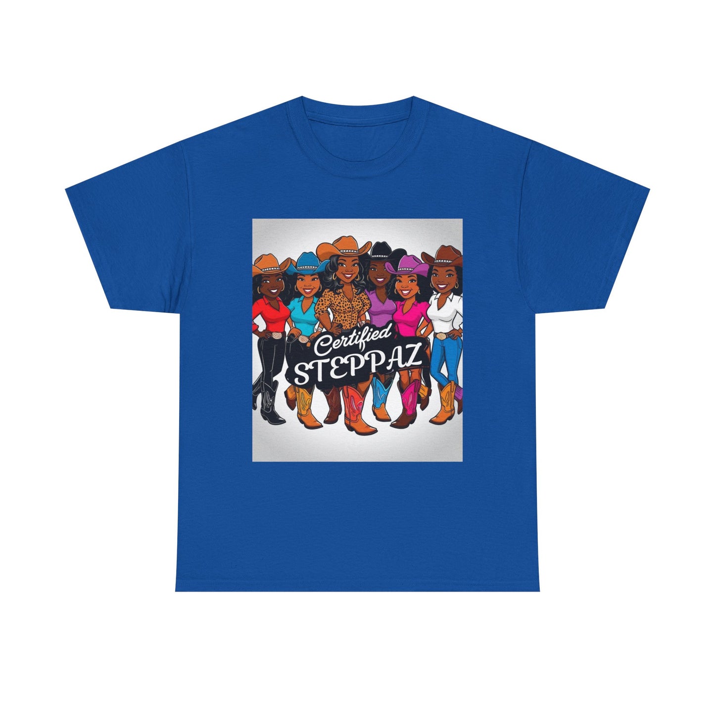 Certified Steppaz Unisex Cotton Tee 2-More Colors