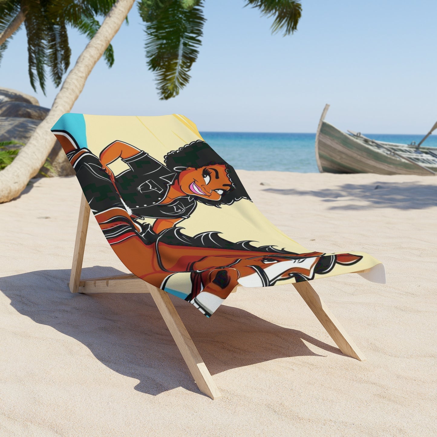 Sittin' Pretty Beach Towel