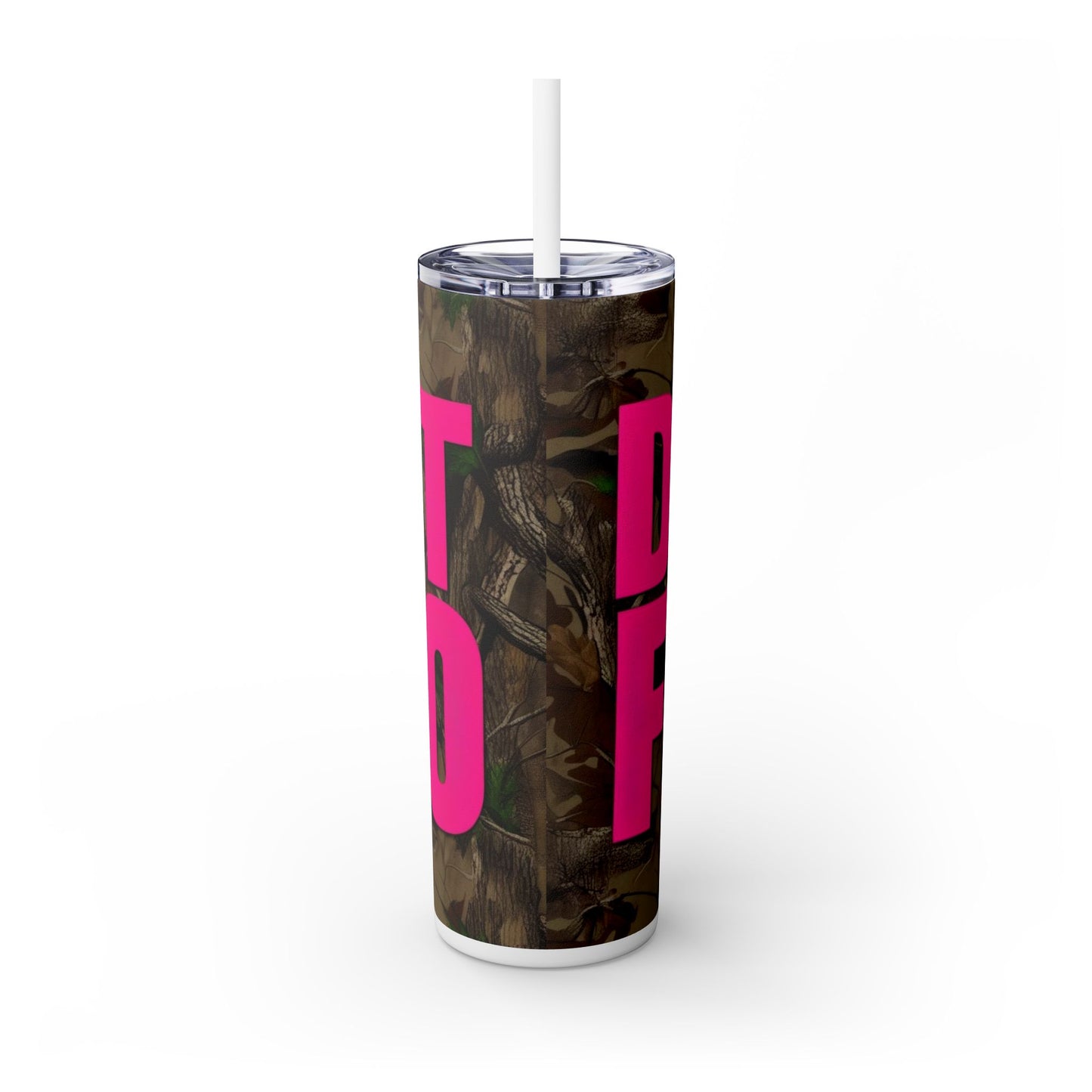Don't F.A.F.O. Skinny Tumbler with Straw - 20oz