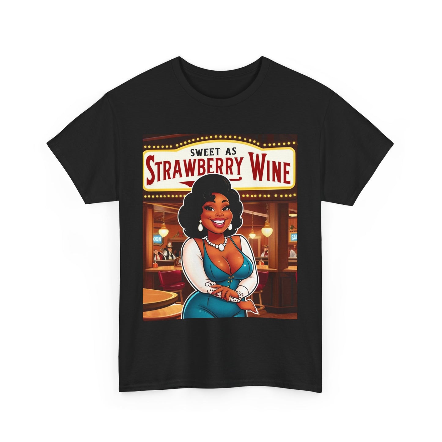 Sweet as Strawberry Wine Unisex Cotton Shirt