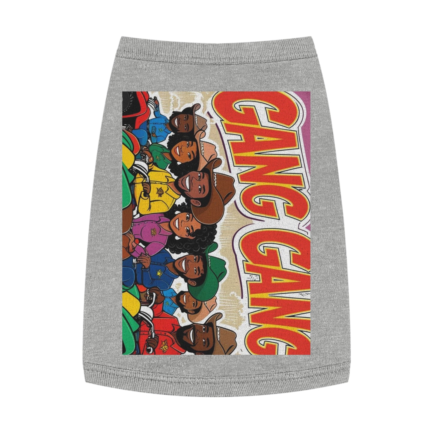 Group ATV Cartoon Pet Tank Top