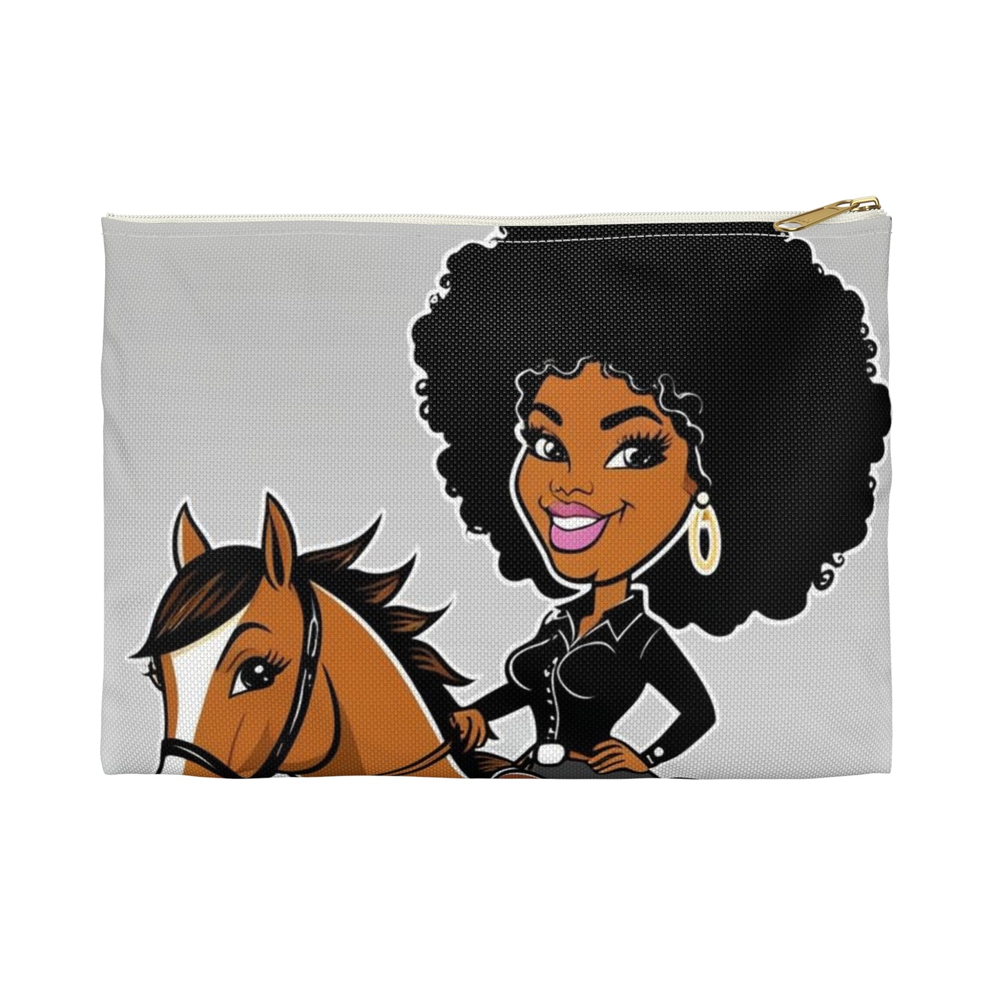 Confident Woman Accessory Pouch