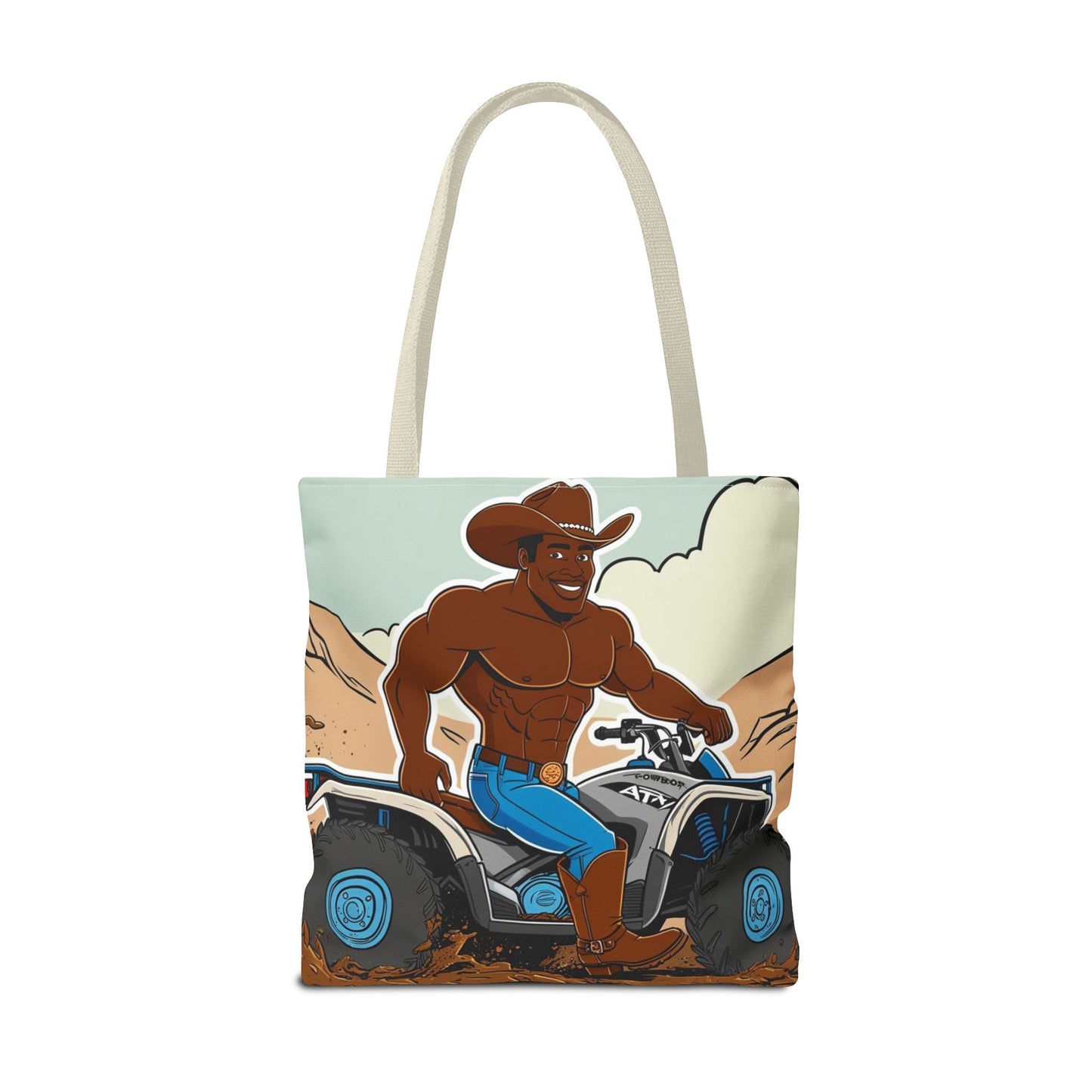 Big Cowboy Adventure Tote Bag