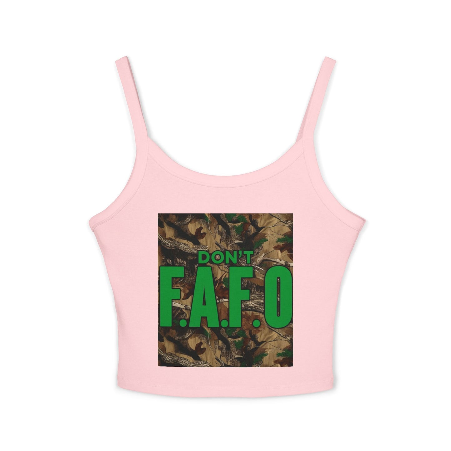 Don't F.A.F.O. Women's Spaghetti Strap Tank Top