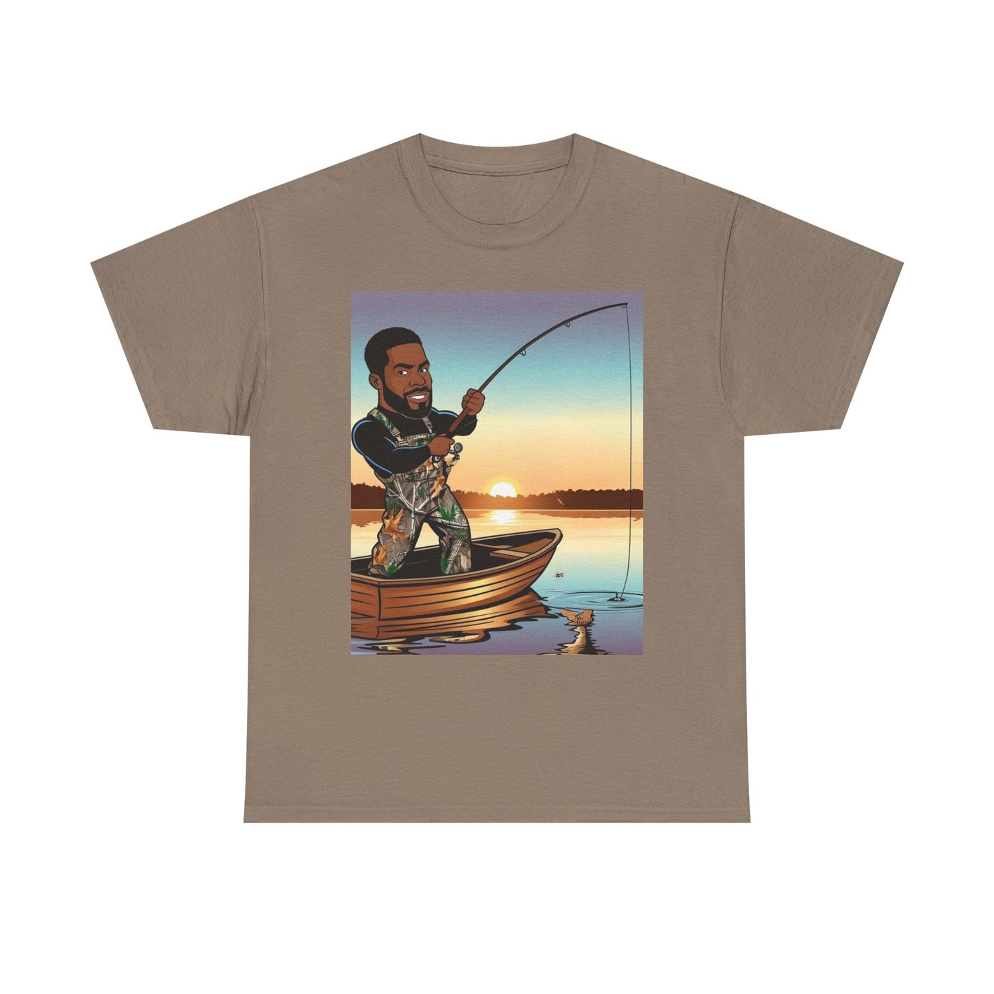 Handsome Fisherman Unisex  Cotton Tee