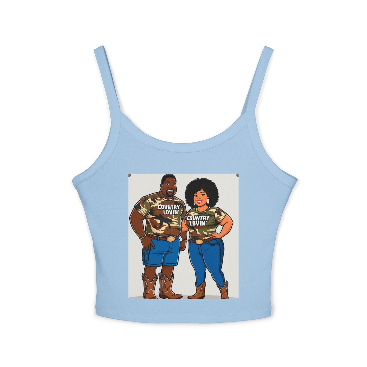 Country Lovin Women's Spaghetti Strap Tank Top