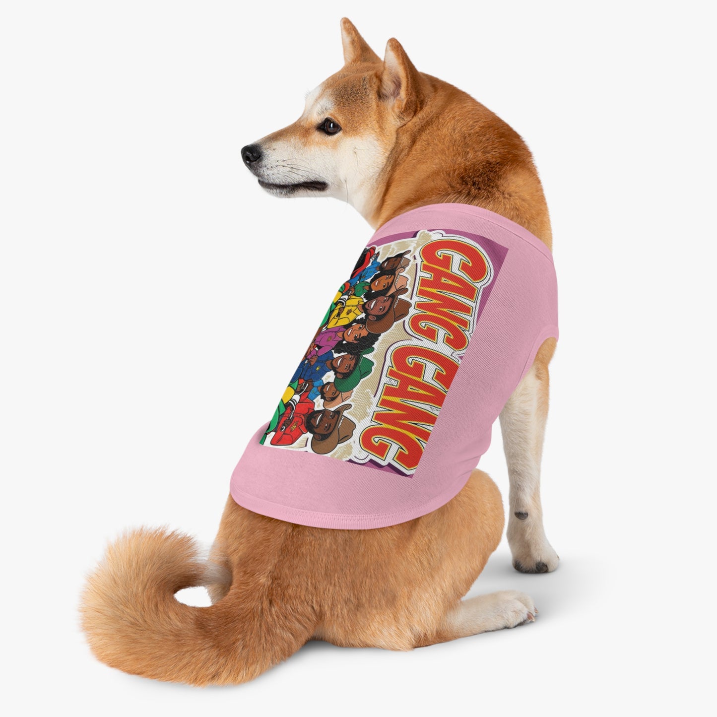 Group ATV Cartoon Pet Tank Top