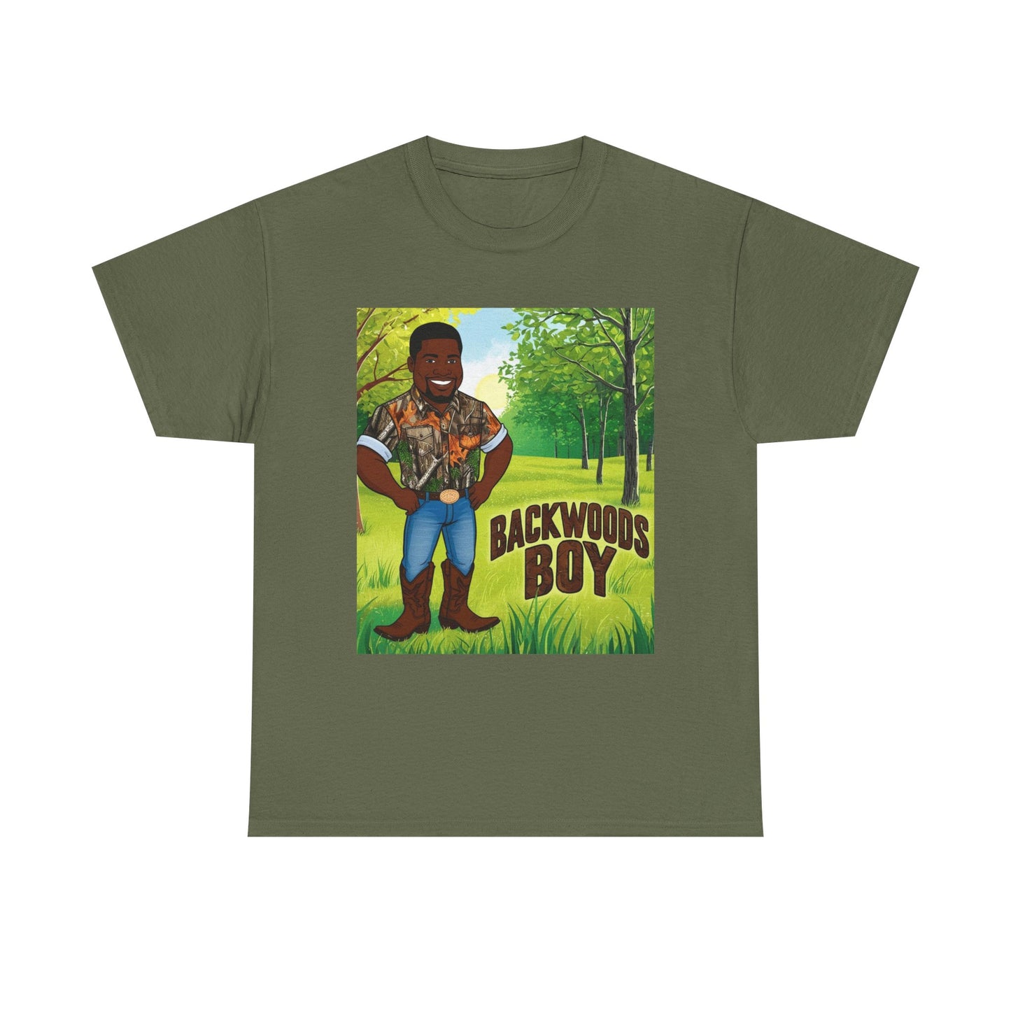 Backwoods Boy Unisex Cotton Tee