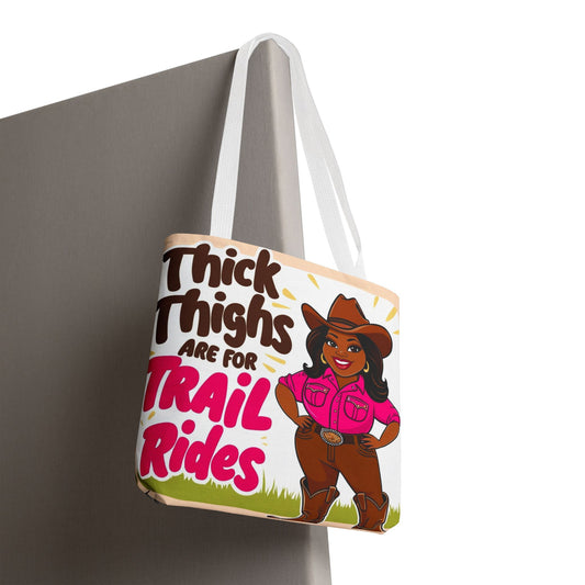 Bright Thick Thighs Tote Bag