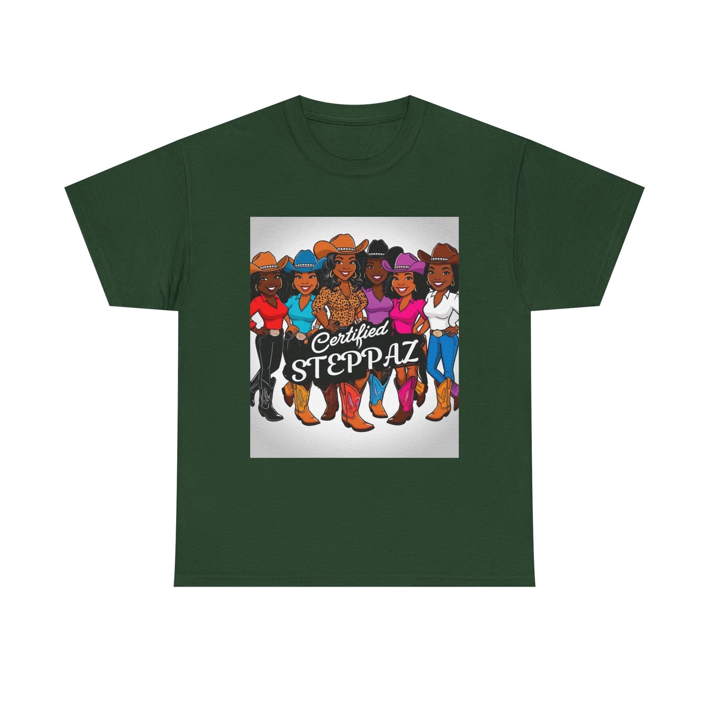 Certified Steppaz Unisex Cotton Tee 2-More Colors