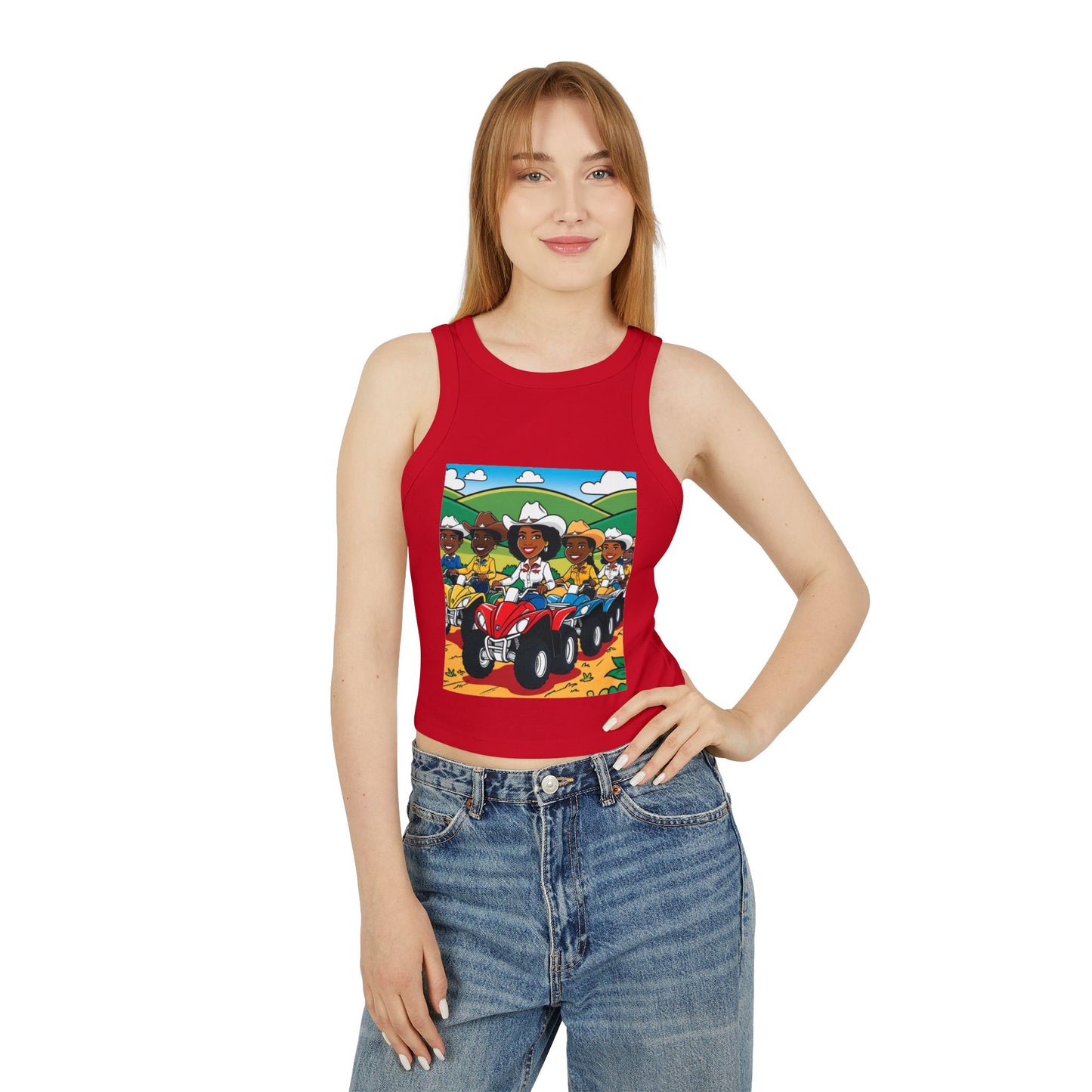 Adventure Crew Racer Tank Top