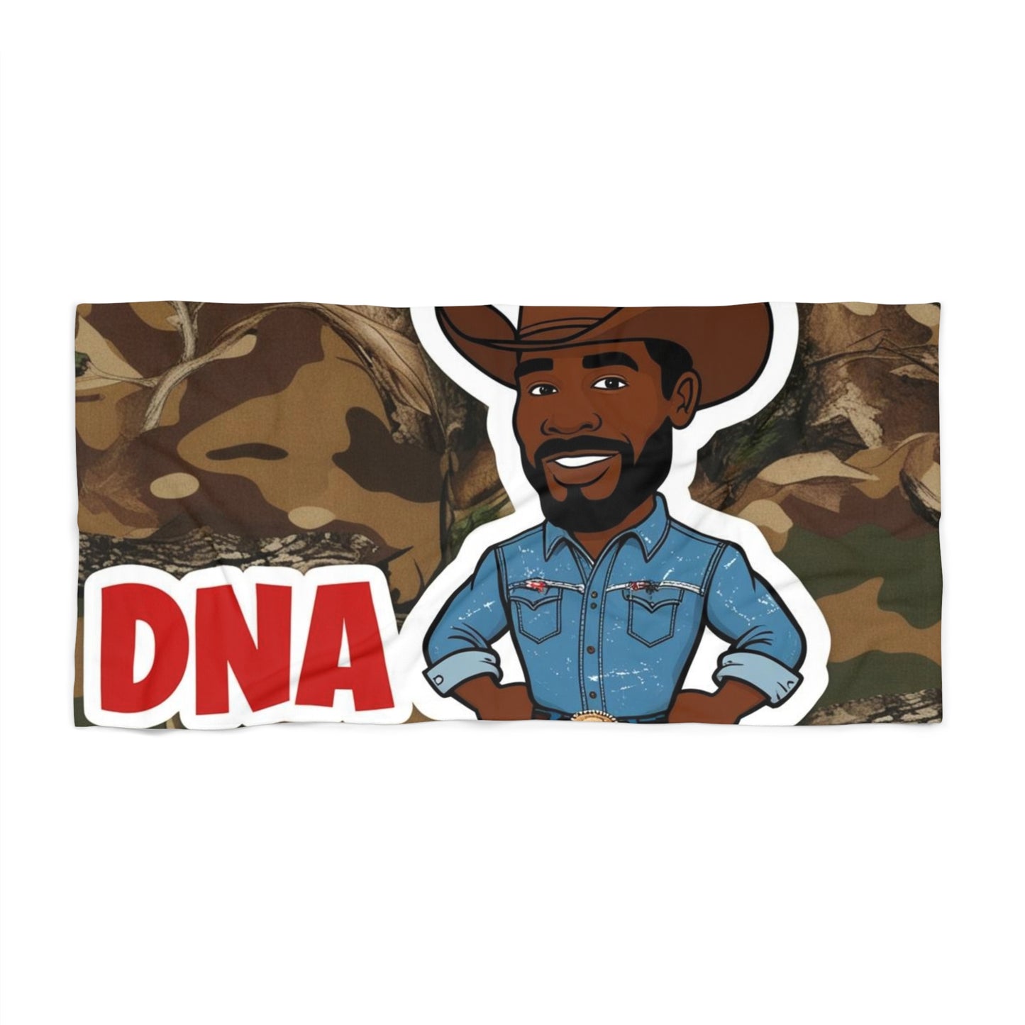 Country Boy DNA Beach Towel
