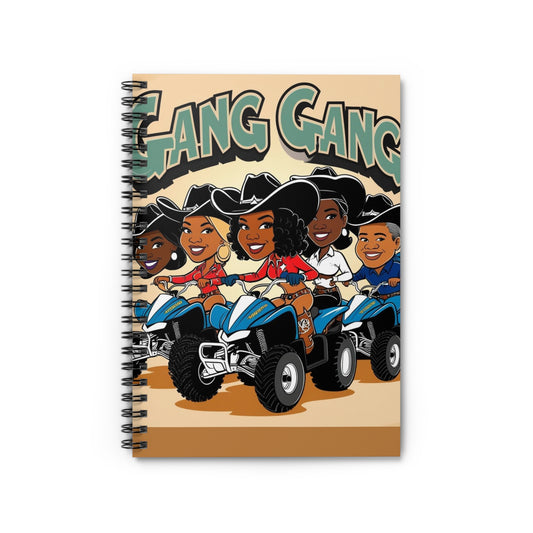 Mixed Gang Spiral Notebook