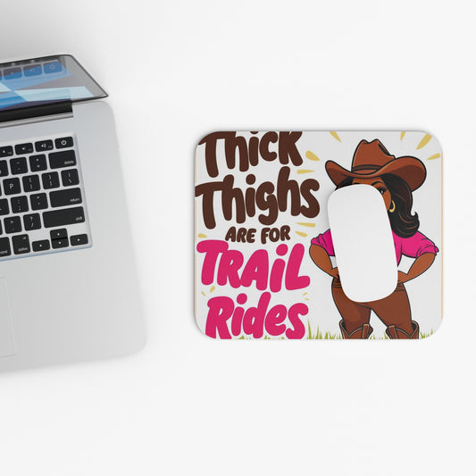 Bright Thick Thighs Mouse Pad