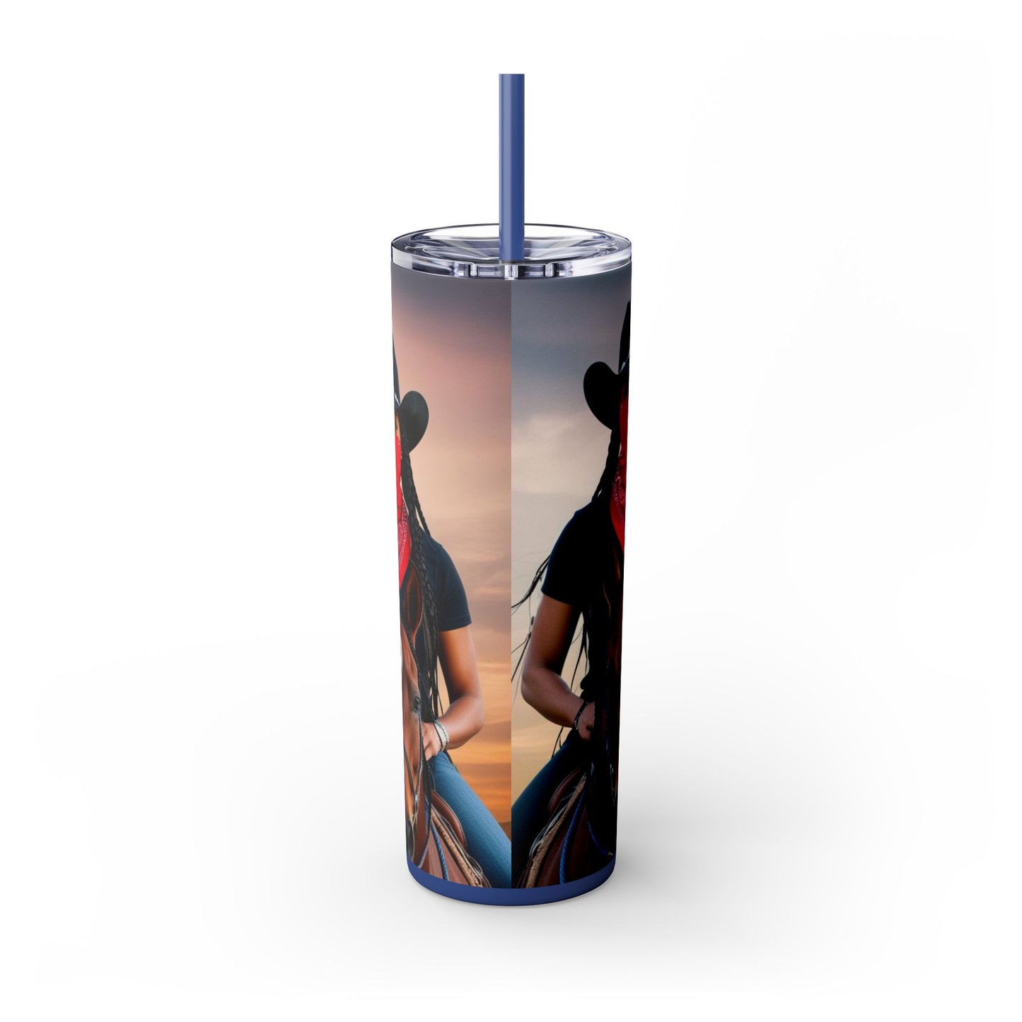 Pay Homage Skinny Tumbler with Straw, 20oz