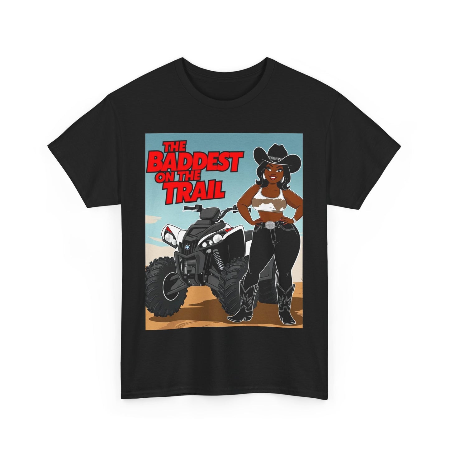 Baddest on the Trail Unisex Cotton Tee