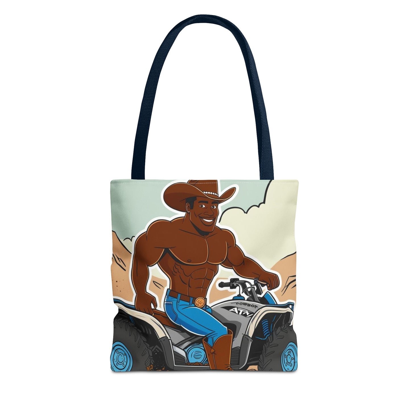Big Cowboy Adventure Tote Bag