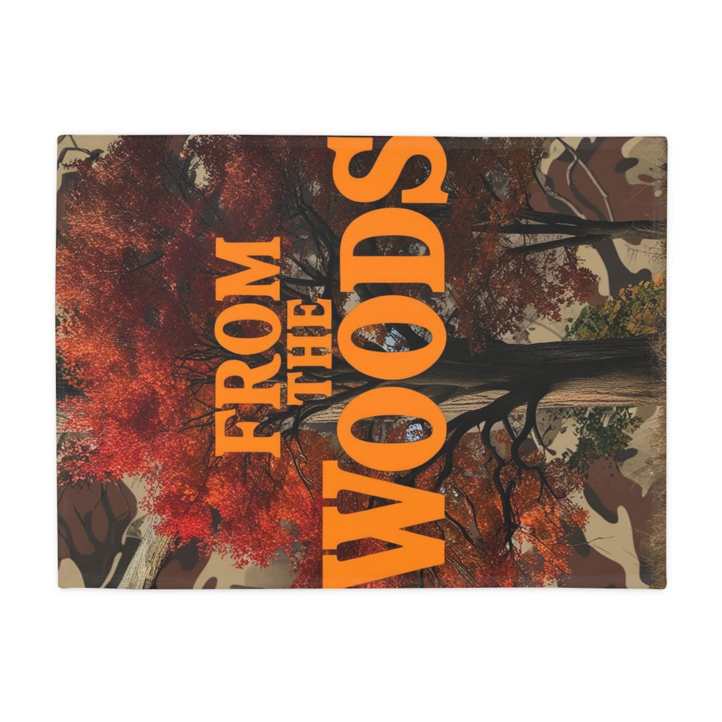 From The Woods Plush Fleece Blanket