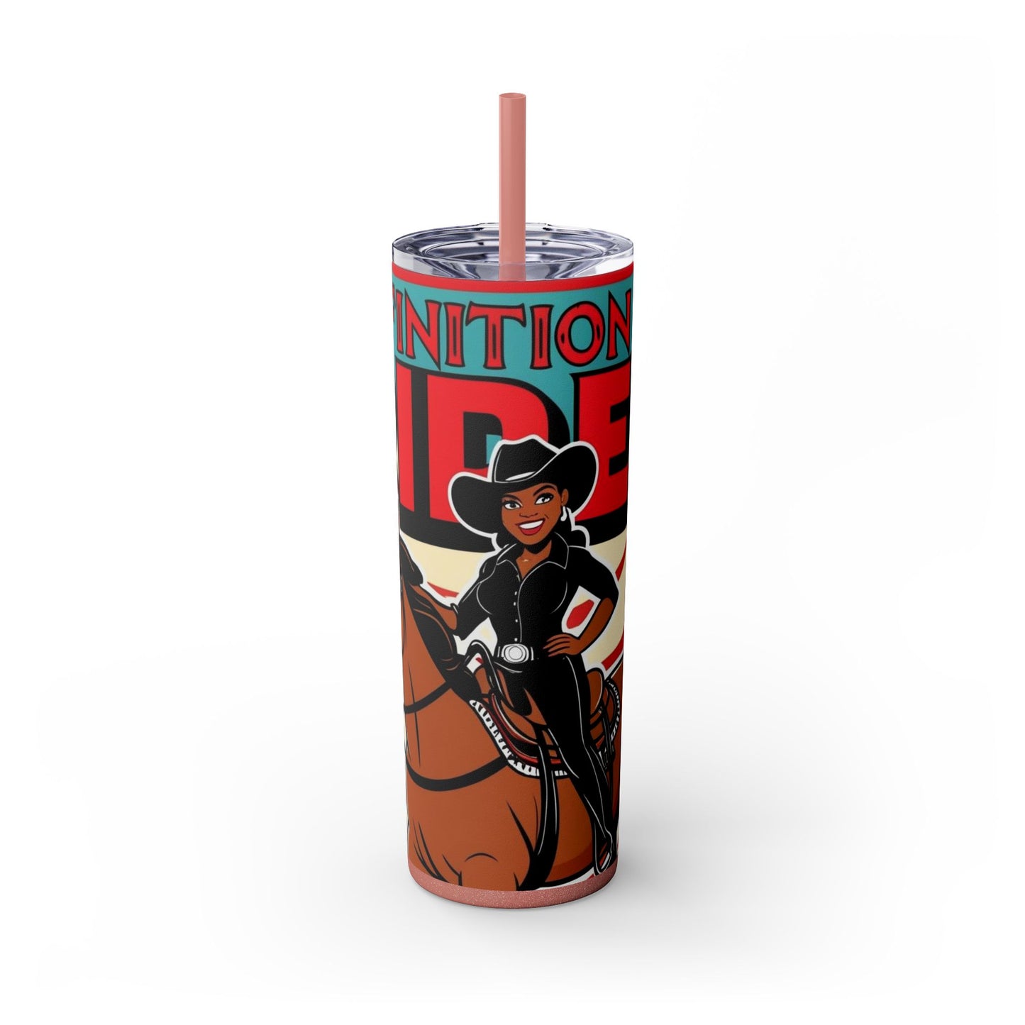 Definition of a Rider Skinny Tumbler with Straw - 20oz