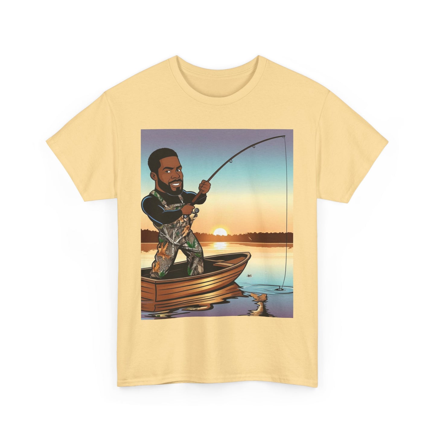 Handsome Fisherman Unisex  Cotton Tee