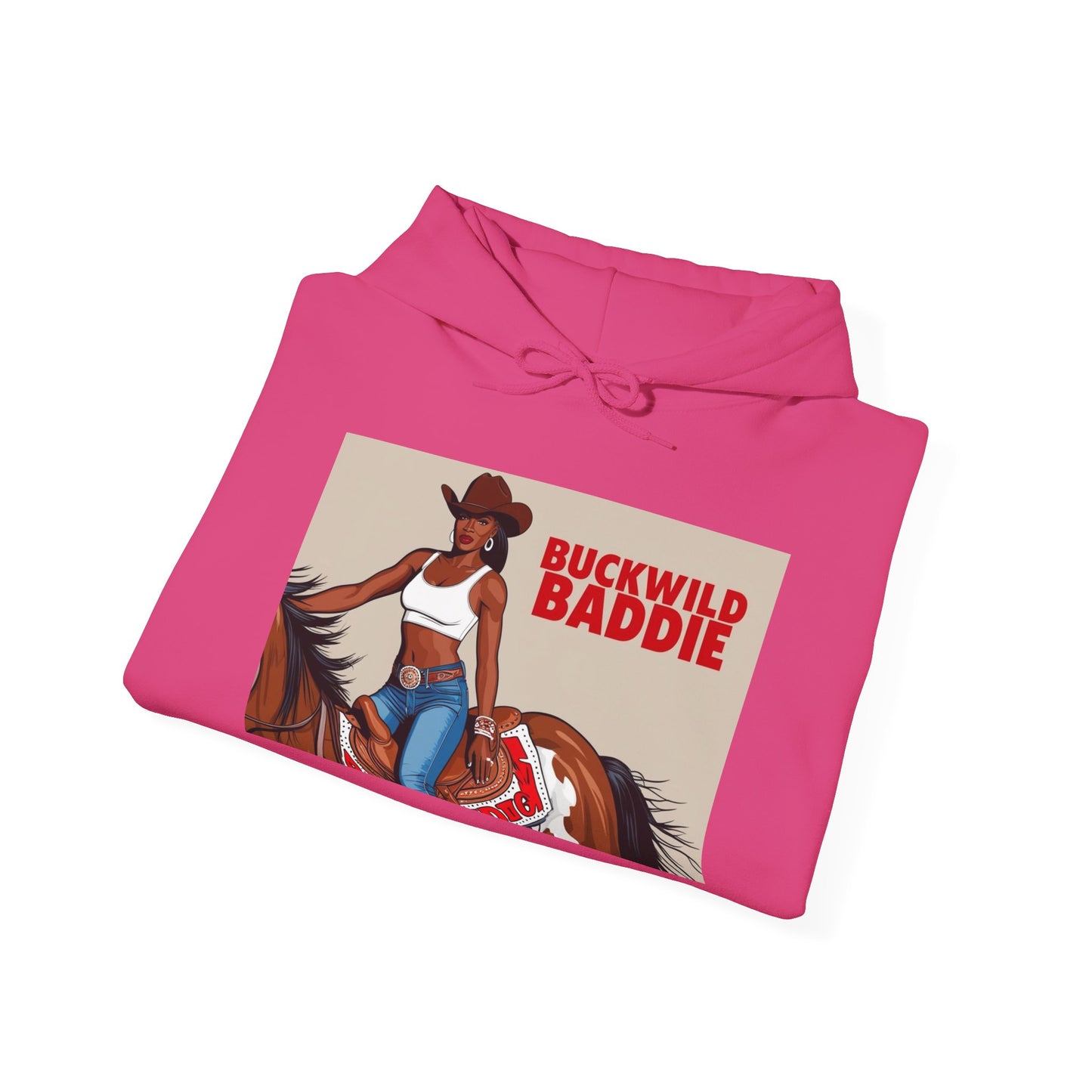 Buckwild Baddie Unisex Hoodie