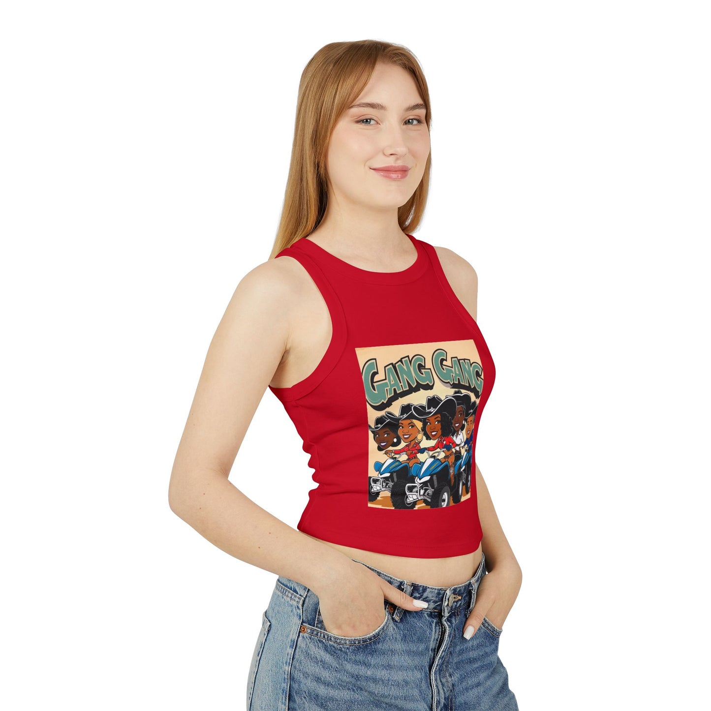 Mixed Gang Racer Tank Top for Women