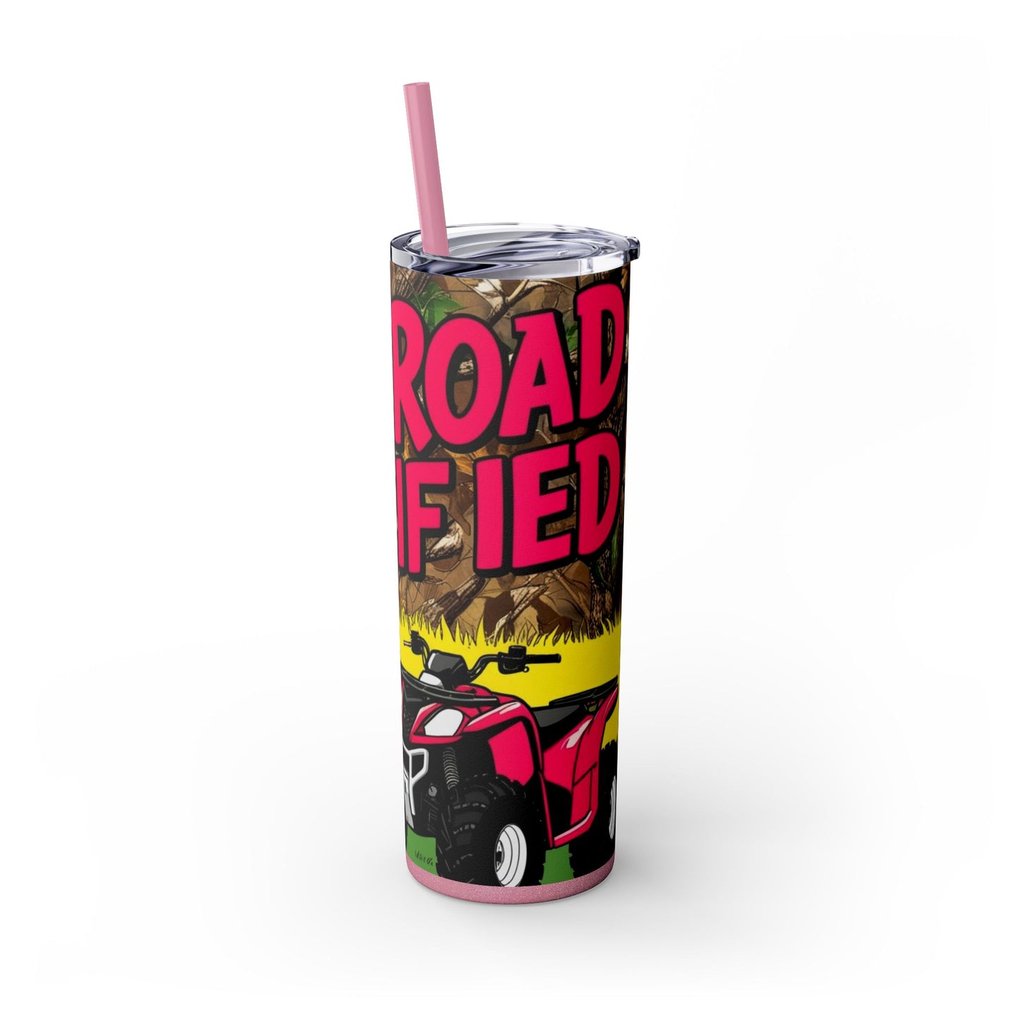 Dirt Road Certified Skinny Tumbler with Straw, 20oz