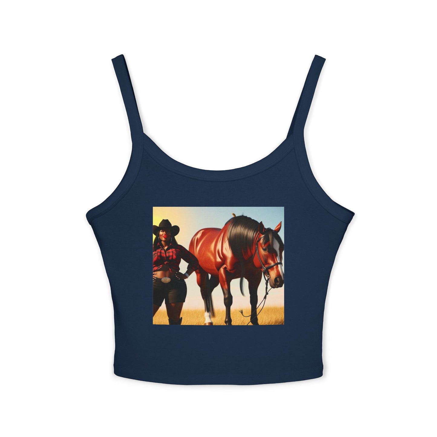 Thickums Women's Spaghetti Strap Tank Top