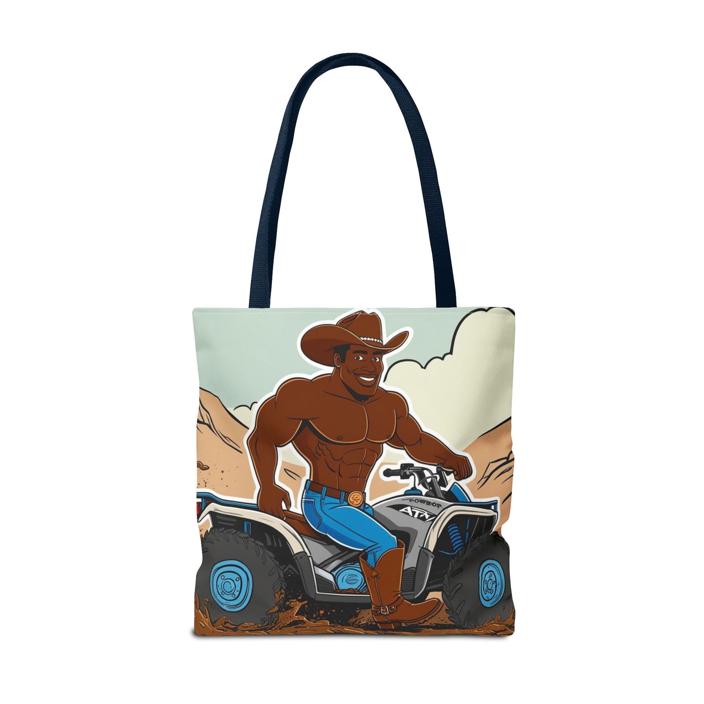 Big Cowboy Adventure Tote Bag