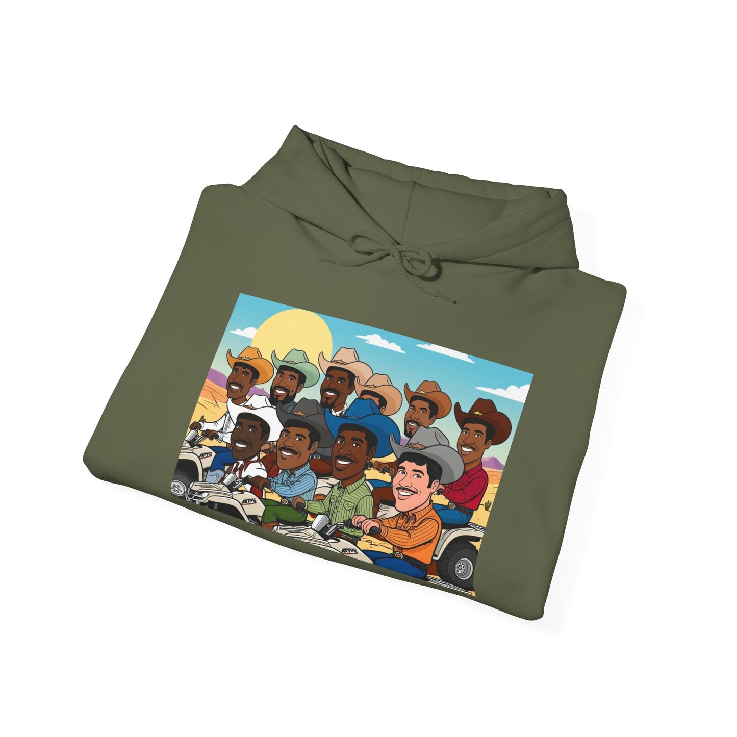 Retro Cowboy Adventure Hoodie