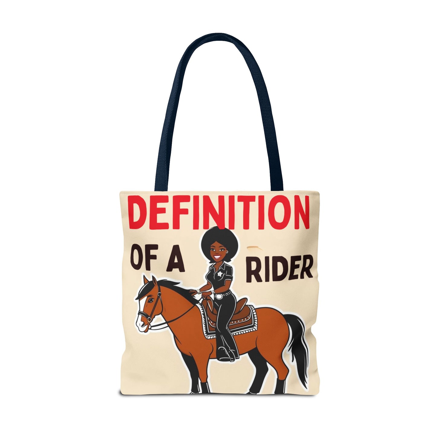 Definition of a Rider Tote Bag