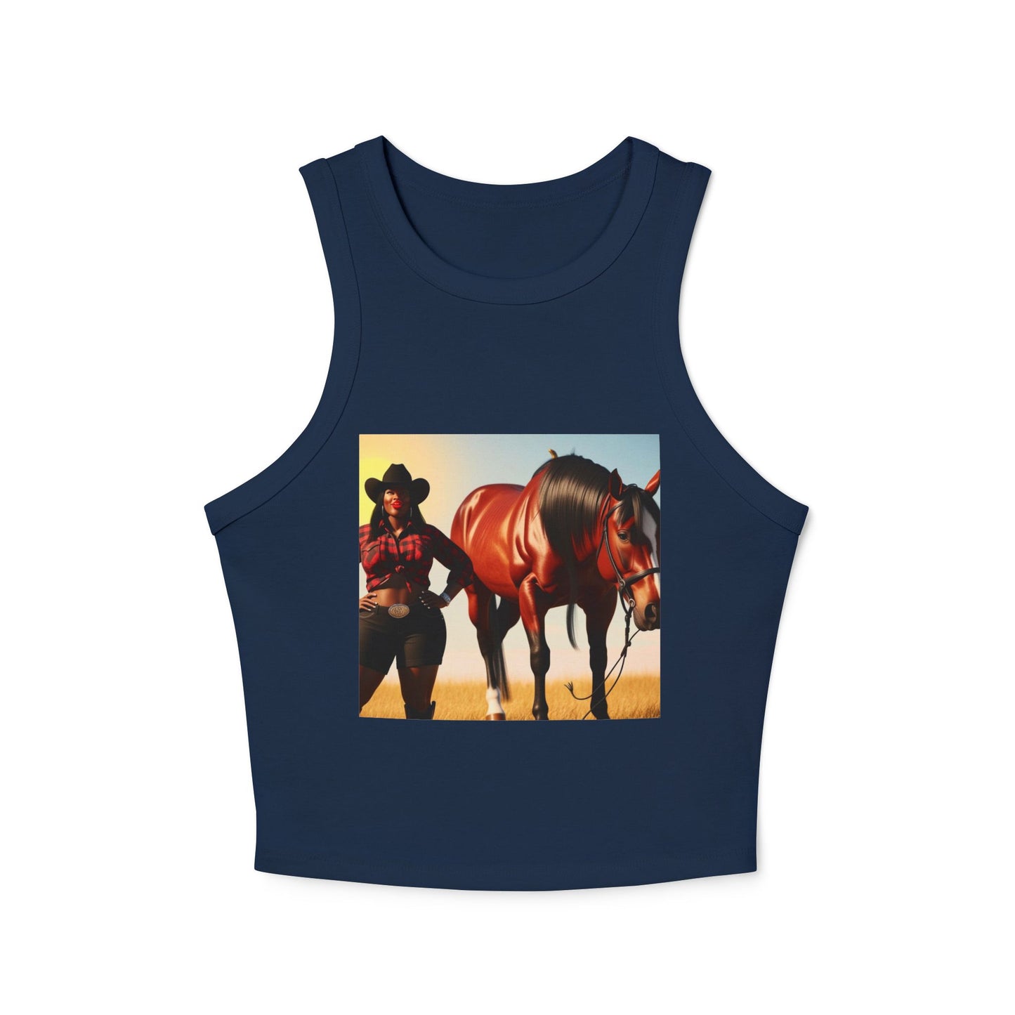 Thickums Racer Tank Top