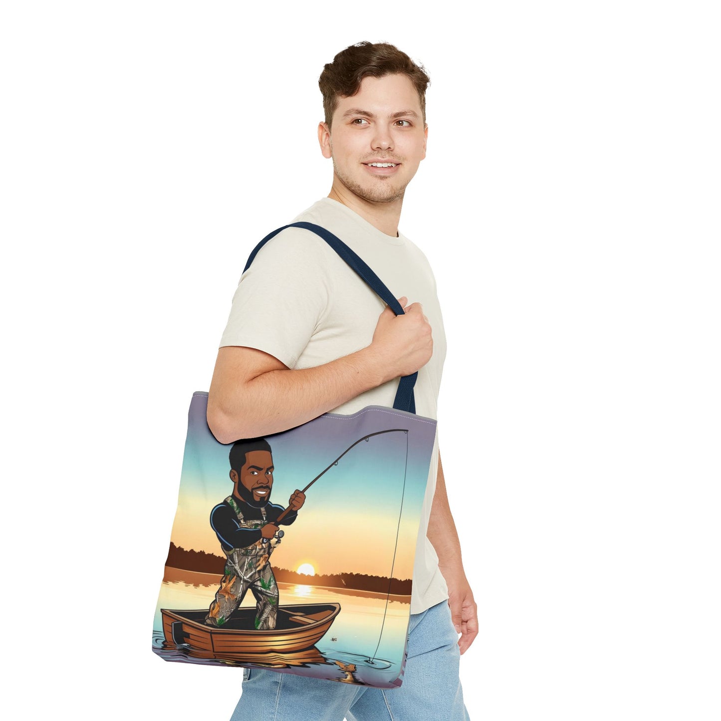 Handsome Fisherman Tote Bag