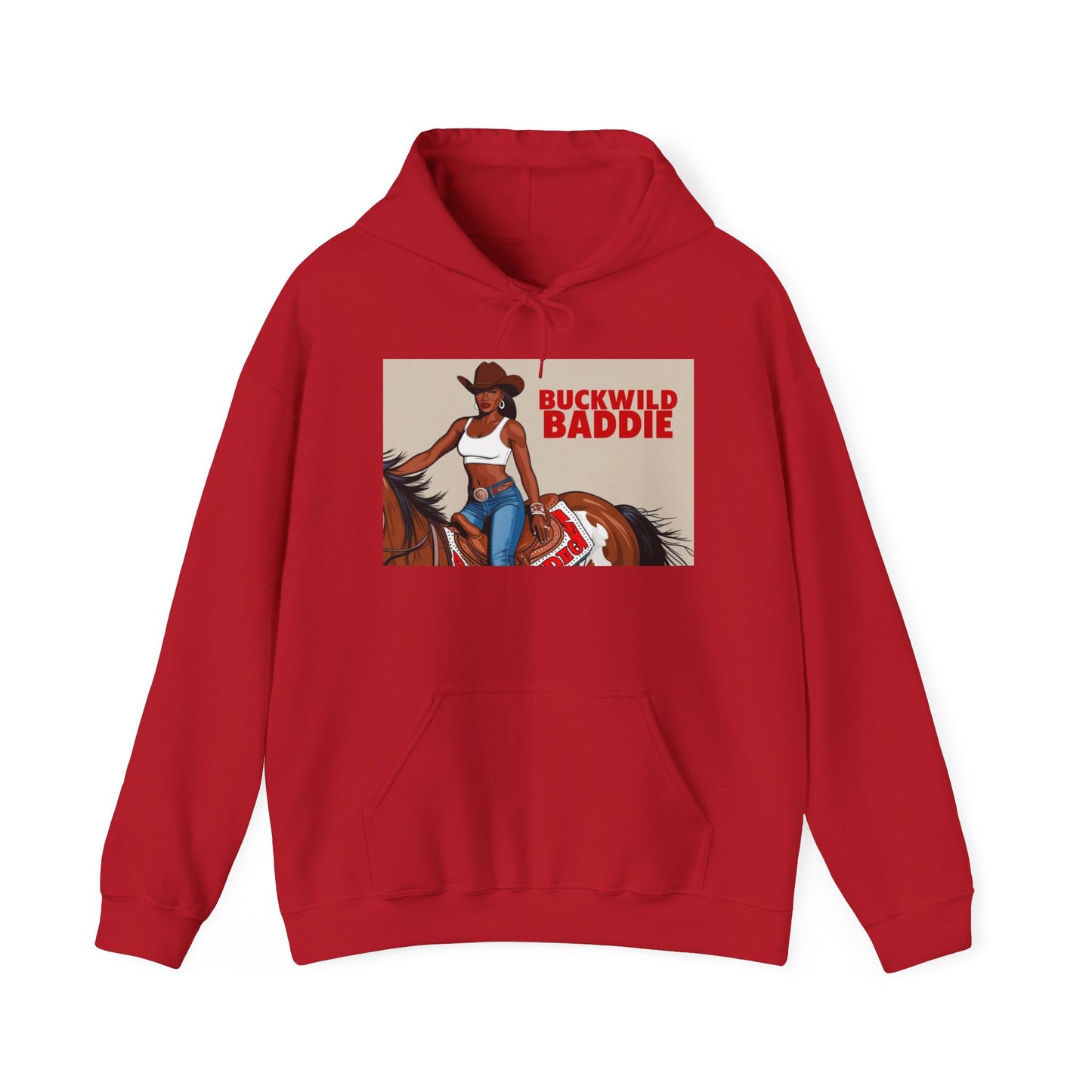 Buckwild Baddie Unisex Hoodie