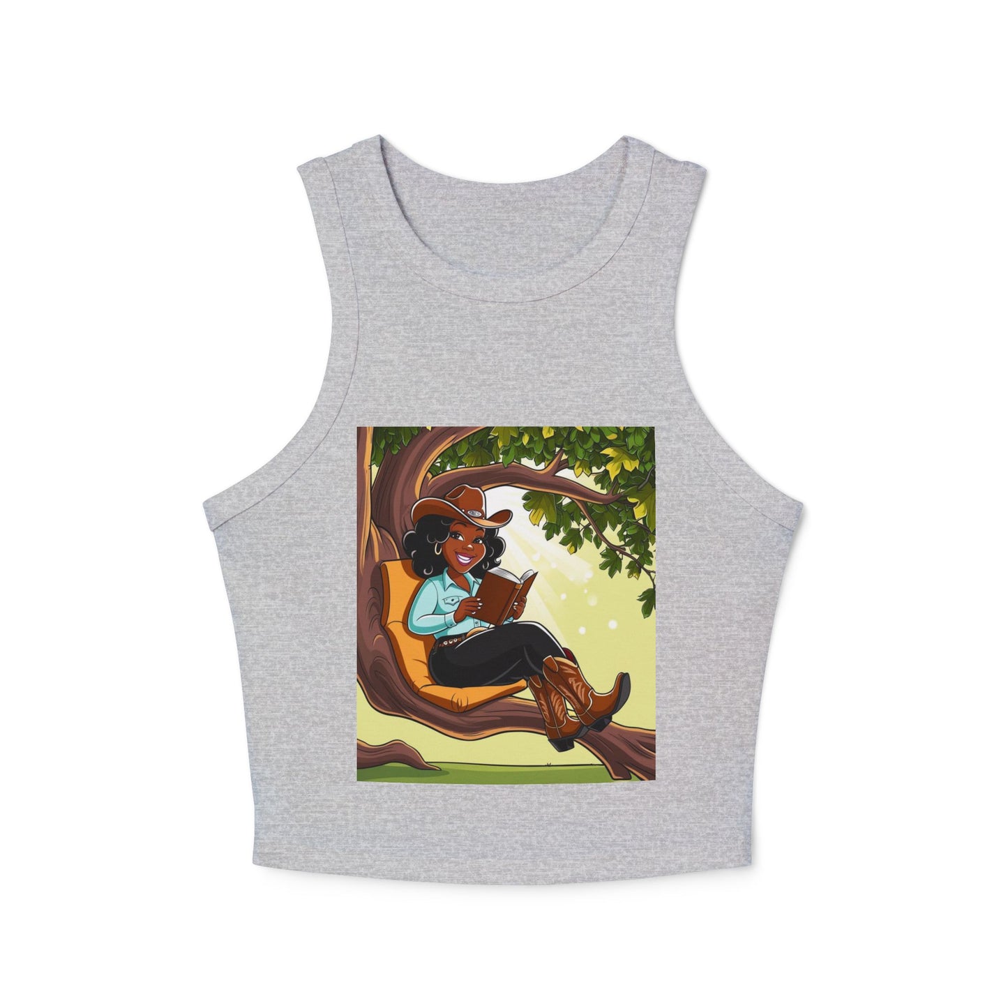 Country Nerdin' Racer Tank Top for Women