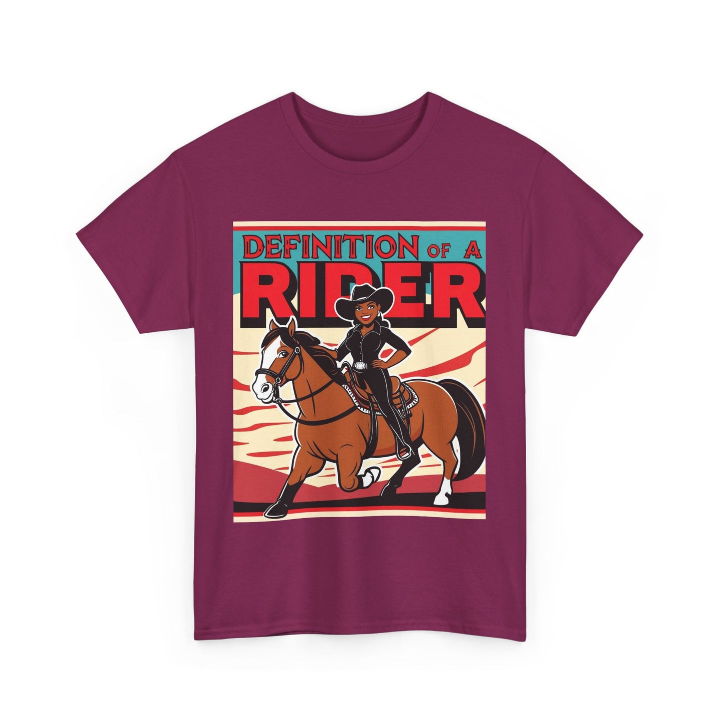 Definition of a Rider Unisex Cotton Tee