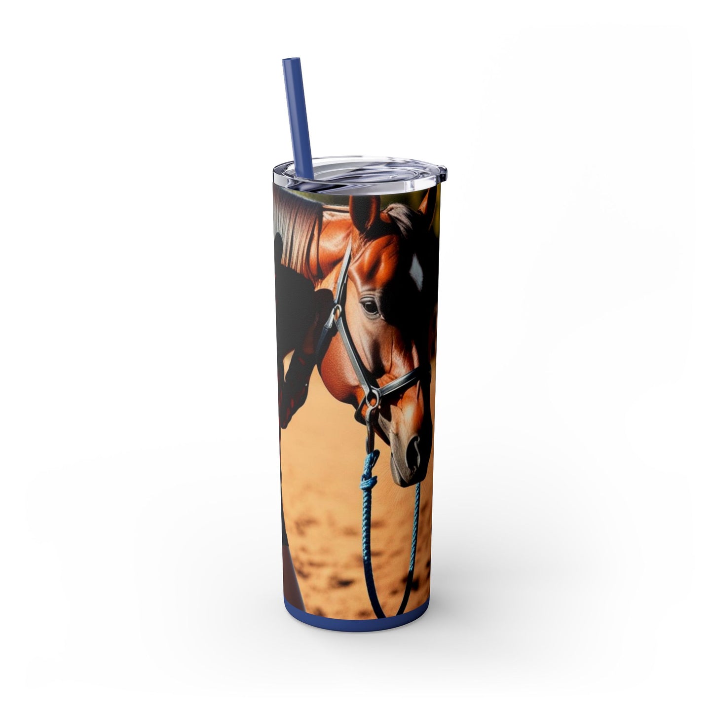 Black Beauty Tumbler with Straw - 20oz