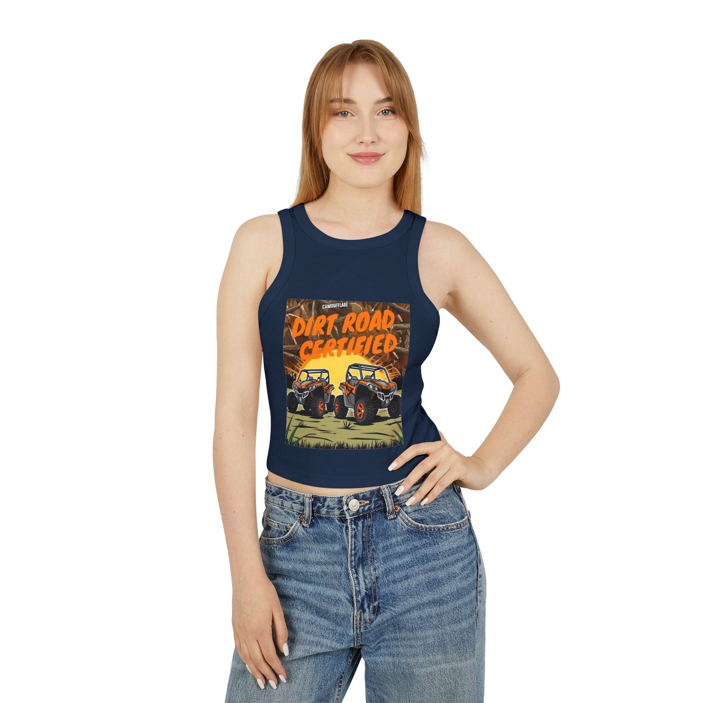 Dirt Road Certified Women's Racer Tank Top